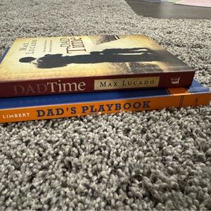 5/$25 bundle of 2 fatherhood books, Dad Time and Dad's Playbook